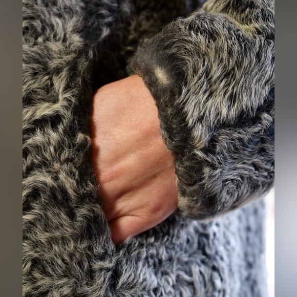 Vintage 1950’s Curly Lamb Swing Coat - Picture 9 of 13